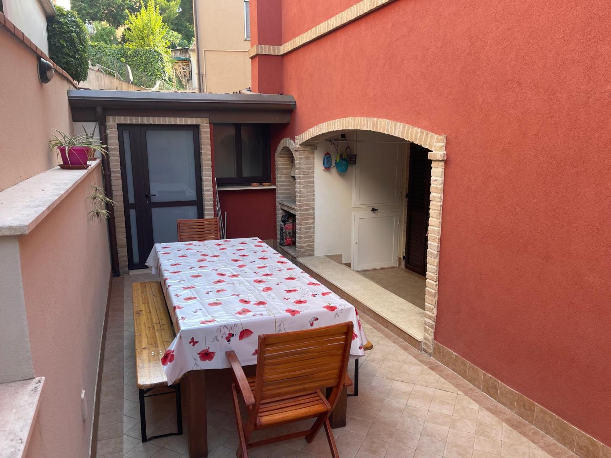 Casa Rossa Castelfidardo Lägenhet Exteriör bild