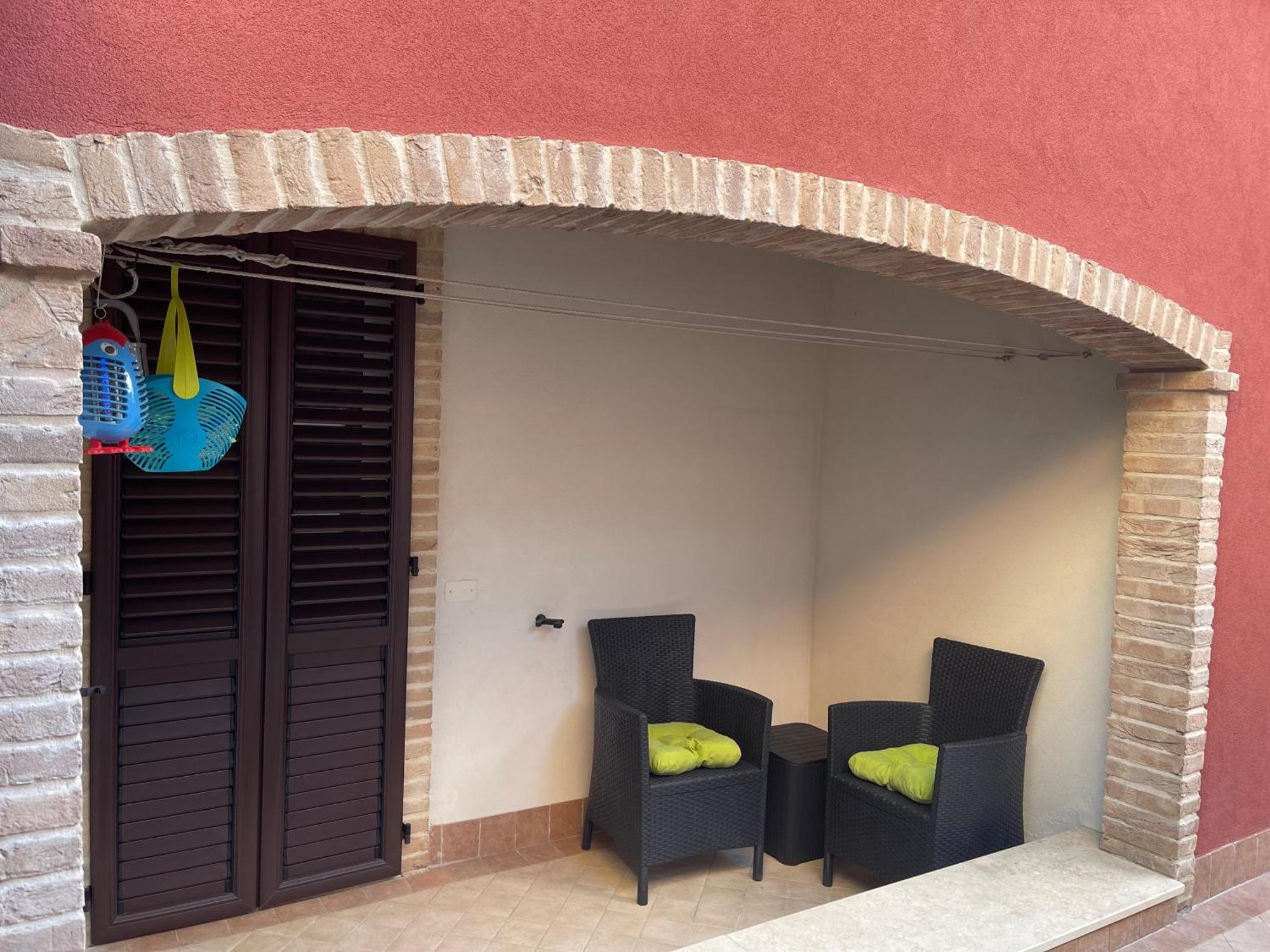 Casa Rossa Castelfidardo Lägenhet Exteriör bild